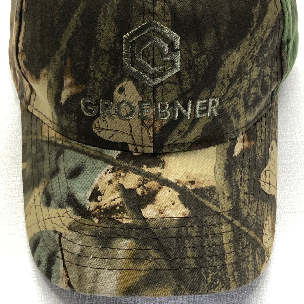 Cap America Men's Hat Camo Velcro Snap Groebner - Picture 12 of 15